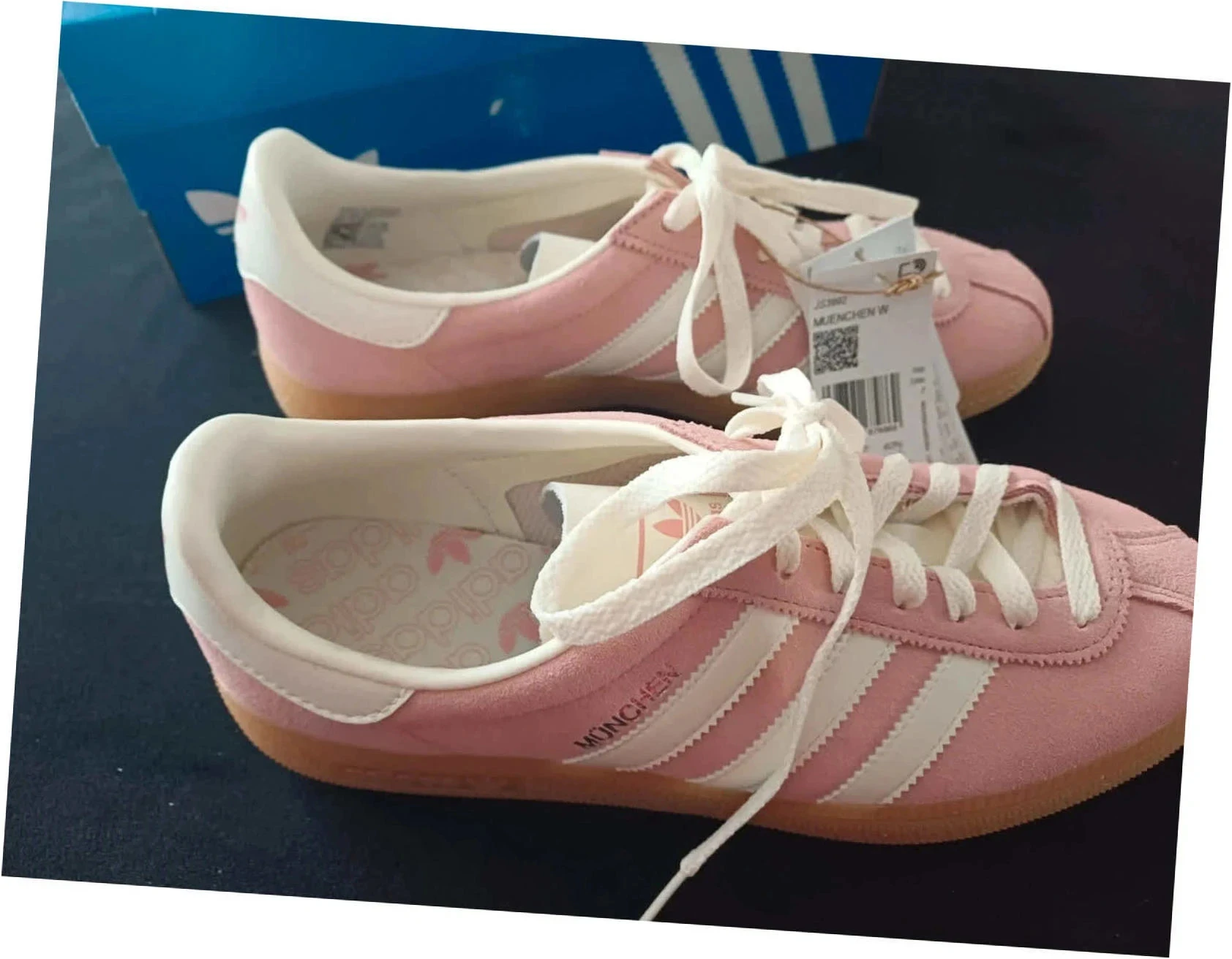 Baskets adidas München Wonder rose neuves – photo 4